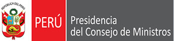 Logo de PRESIDENCIA DEL CONSEJO DE MINISTROS - PCM